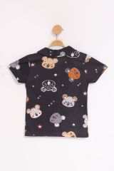 4-13 Yaş Çocuk Pijama Takımı Gökkarası - 405.1287.