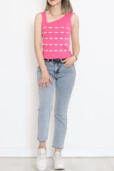 Desenli Triko Atlet Pembe - 954.1019.