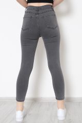 Süper Likra Kot Pantolon Füme2 - 9815.1431.