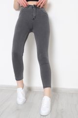 Süper Likra Kot Pantolon Füme2 - 9815.1431.