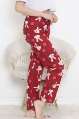 Rotasyon Pijama Altı Bordo - 256.1287.