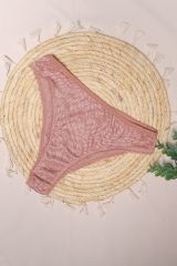 Sütyen Takım Damla Desenli Dolgulu Pudra - 2536.1783.