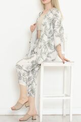 Kimono Takım Ekruhaki - 152342.701.
