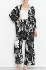 Kimono Takım Siyahekru - 10553.1095.