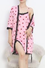 Baskılı Pegasus Pijama Takımı Pembeçilek - 747.1287.