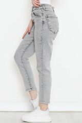 Boyfriend Kot Pantolon Gri1 - 18224.1431.