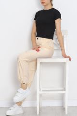 Paraşüt Kumaş Pantolon Açıksomon - 609.1247.