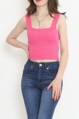 Kalın Askı Triko Atlet Pembe - 931.1019.