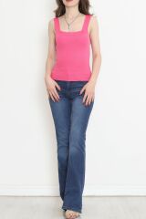 Kalın Askı Triko Atlet Pembe - 931.1019.