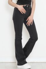 İspanyol Paça Kot Pantolon Füme3 - 11878.1431.