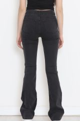 İspanyol Paça Kot Pantolon Füme3 - 11878.1431.