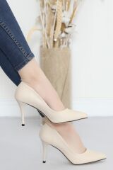 8 Cm Topuklu Ayakkabı Bej - 17347.264.