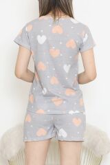 Şortlu Pijama Takımı Antrasit - 390.1287.
