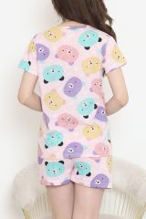 Şortlu Pijama Takımı Karışıkrenkli - 390.1287.