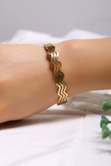 Çelik Bileklik Gold - 17258.1804.