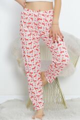 Pijama Altı Beyazkırmızı - 11549.1048.