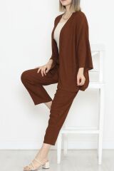 Kimono Takım Acıkahve - 12176.1254.