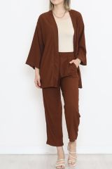 Kimono Takım Acıkahve - 12176.1254.