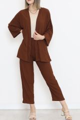 Kimono Takım Acıkahve - 12176.1254.