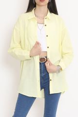 Oversize Gömlek Sarı - 152444.701.
