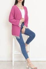 Ponponlu Kimono Fuşya - 12577.631.