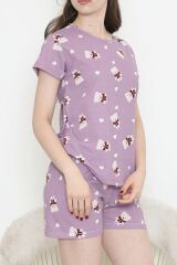 Şortlu Pijama Takımı Koyulila - 390.1287.