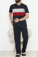 Erkek Pijama Takımı Lacivert - 845.1838.