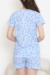 Şortlu Pijama Takımı Bebemavi - 390.1287.