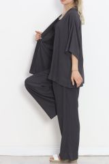 Kimono Takım Füme - 18875.1059.