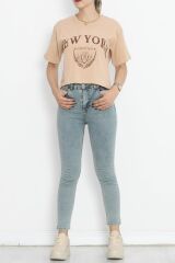 Süper Likra Kot Pantolon Yeşiltint1 - 18200.1431.