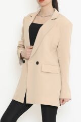Blazer Ceket Bej - 16612.1811.