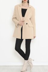 Blazer Ceket Bej - 16612.1811.