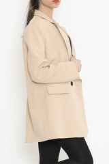 Blazer Ceket Bej - 16612.1811.