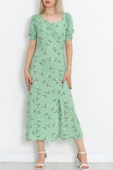 Öpücük Yaka Elbise Benetton  - 696.1247.