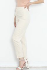 Beli Pensli Duble Pantolon Taş - 20647.683.