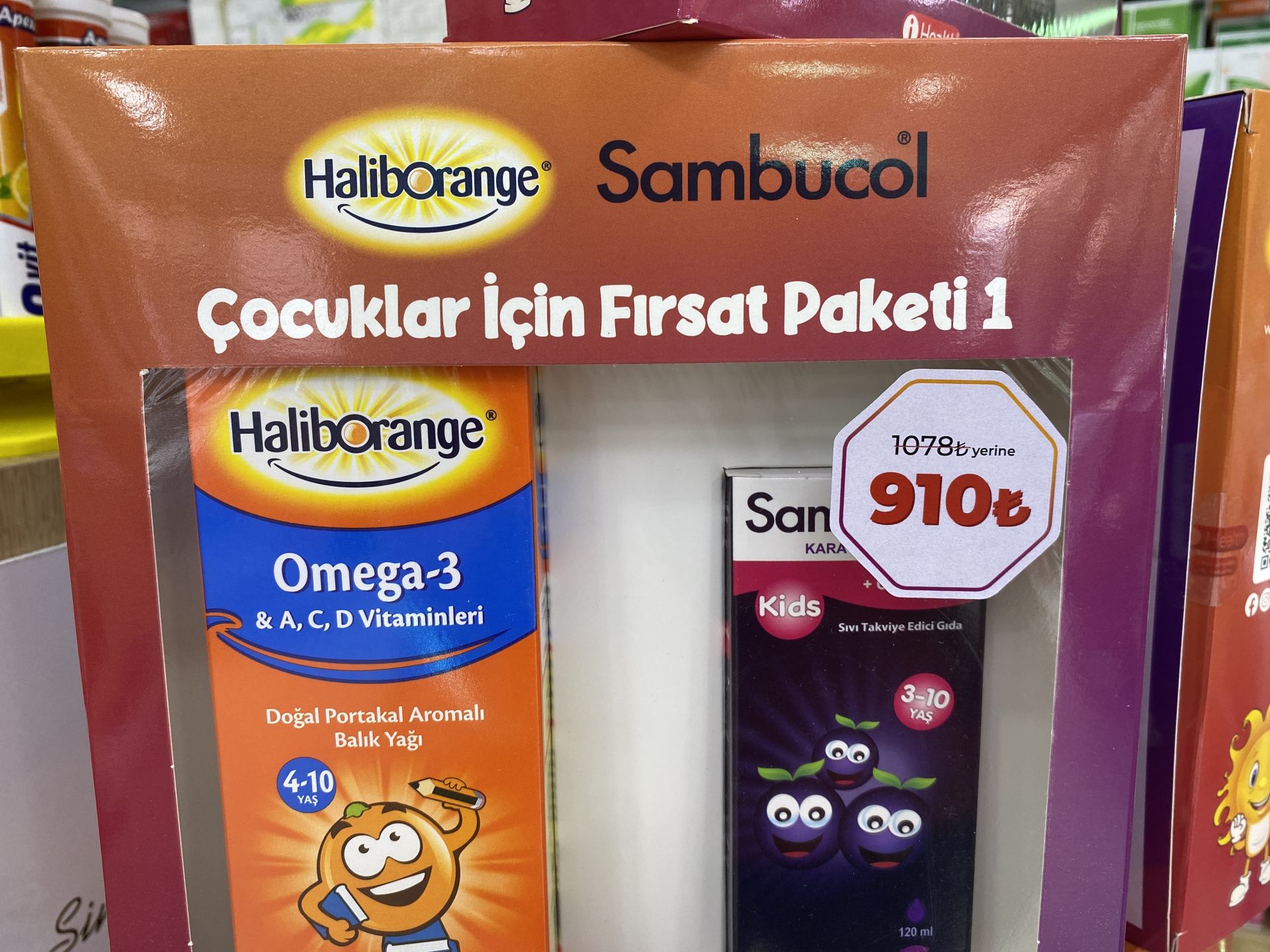 Halibıorange Sambucol Çocuklar İçin Fırsat Paketi