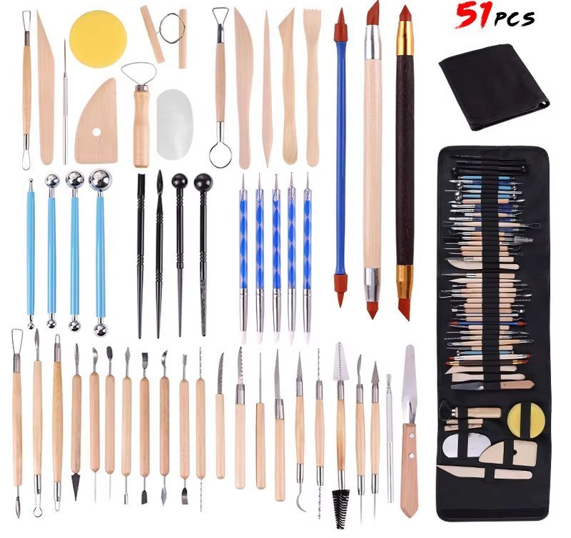 Modelaj el aletleri 51 lı set