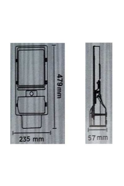 Cata CT-4640 200W 6400K Beyaz Solar Sokak Armatürü