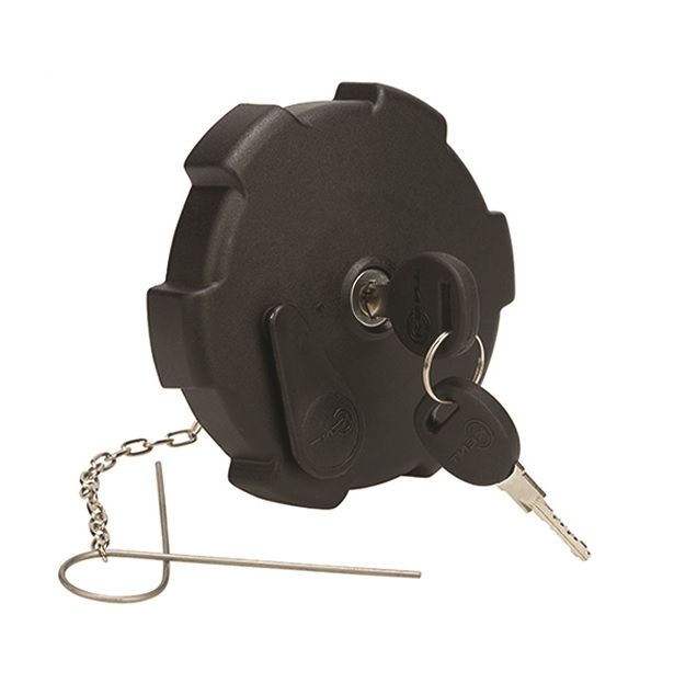 Yakıt Depo Kapağı 80 MM Göbekli Tip Zincirli Kilitli