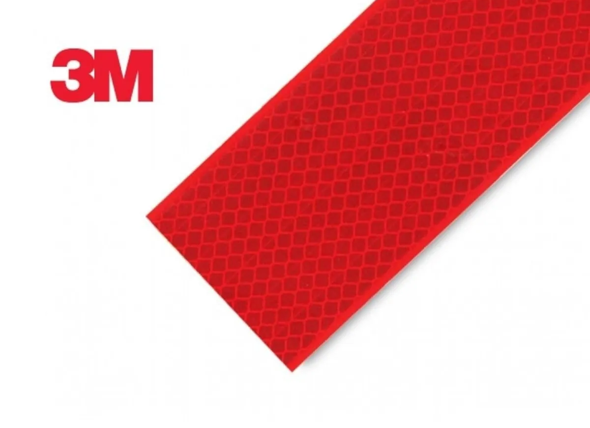 Tır Kamyon Dorse Şerit Reflektörü Kırmızı (1. Kalite)