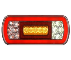 Neon Ledli Dikdörtgen Stop Lamba 4 Fonksiyonlu - E Belgeli