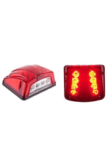 Ledli Maxi Boy Dorse Plaka Lambası 24 Volt (2 Adet) - E Belgeli