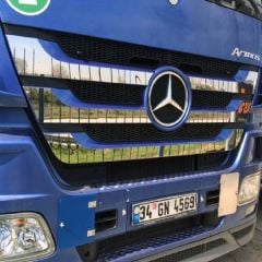 Mercedes Actros MP2 Panjur Üzeri Krom 5 Parça