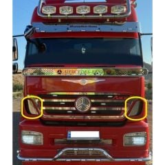 Mercedes Axor Ön Göğüs Köşe Havalandırma Krom