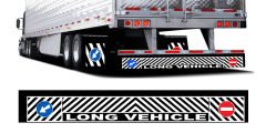 Dorse Arkası Paçalık 35x240 Long Vehicle Yazılı