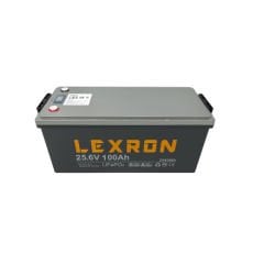 Lexron 25.6 V Volt 100 Ah Amper Lityum Lifepo4 Akü