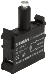 Siemens 3SB6403-1BA50-1AA0 Mavi 24 V AC/DC LED