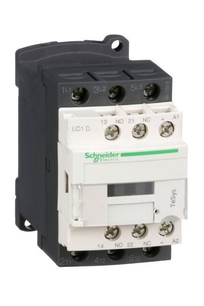 Schneider (LC1D12BD) TeSys Deca Kontaktör 3P 12A AC3 24VDC