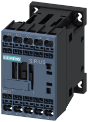 Siemens 3RT2016-2AB02 Güç kontaktörü, AC-3e/AC-3, 9 A, 4 kW / 400 V, 3 kutuplu, 24 V AC, 50/60 Hz, yardımcı kontaklar: 1 NC, yaylı terminal, boyut: S00