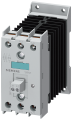 Siemens 3RF2420-1AB45 ÜÇ FAZLI YARI İLETKEN KONTAKTÖRLER SIRIUS SC; İKİ FAZDAN KONTROLLÜ TİPLER; İŞLETME GERİLİMİ 48-600V; KUMANDA GERİLİMİ 24V DC; 20A